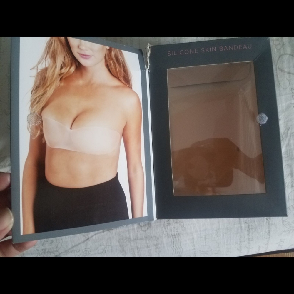 Silicone skin bandeau